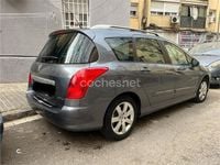 Usado Peugeot 308 SW Sport 120 CV (88 kW) 2009 Gris / plata Familiar