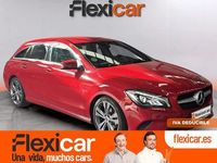 Usado Mercedes CLA220 Shooting Brake 177 CV (130 kW) 2017 Rojo Familiar