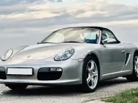 Usado Porsche Boxster 240 CV (176 kW) 2006 Gris / plata Descapotable