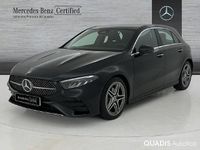 Usado Mercedes A180 AMG line 136 CV (100 kW) 2026 Negro cosmos