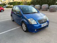 Usado Citroën C2 VTR Sport 70 CV (51 kW) 2004 Azul Utilitario