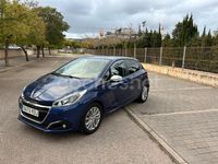 Usado Peugeot 208 Style 82 CV (60 kW) 2017 Azul Utilitario
