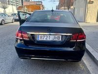 Usado Mercedes E220 Avantgarde 170 CV (125 kW) 2015 Negro Berlina