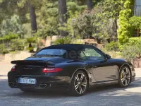 Usado Porsche 911 Turbo S Cabriolet 530 CV (389 kW) 2011 Negro Descapotable