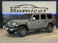 Usado Jeep Wrangler Sahara 381 CV (280 kW) 2023 Gris / plata SUV