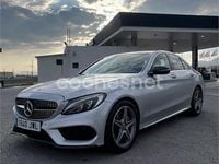Usado Mercedes C220 AMG line 170 HP (125 kW) 2017 Cinzento Sedan