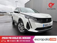 Usado Peugeot 3008 Active 130 CV (95 kW) 2021 Blanco SUV
