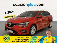 Usado Renault Mégane GrandTour Intens 116 CV (85 kW) 2021 Rojo Familiar
