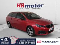 Usado Peugeot 308 GT-line 132 CV (97 kW) 2018 Rojo Familiar