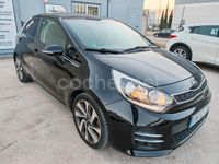 Usado Kia Rio 84 CV (61 kW) 2017 Negro Berlina