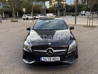 Usado Mercedes A180 AMG line 122 CV (89 kW) 2016 Negro Berlina