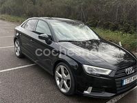 Usado Audi A3 S-Line 184 CV (135 kW) 2018 Negro Berlina