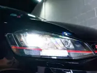 Usado VW Golf VII GTI 230 CV (169 kW) 2016 Negro Utilitario