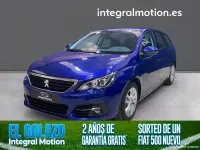 Usado Peugeot 308 SW Active 99 CV (72 kW) 2018 Azul Familiar