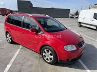 Usado VW Touran Highline 140 CV (102 kW) 2006 Rojo Monovolumen