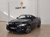 Usado BMW 218 Sport Line 150 CV (110 kW) 2016 Negro Descapotable