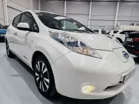 Usado Nissan Leaf Tekna 80 kW (110 CV) 2016 Blanco Utilitario