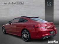 Usado Mercedes C220 194 CV (142 kW) 2021 Rojo Coupe