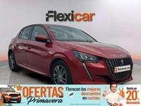 Usado Peugeot 208 Active 102 CV (75 kW) 2021 Rojo Utilitario