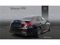 Usado Mercedes C220 AMG line 200 CV (147 kW) 2024 Negro obsidiana Berlina