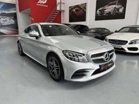 Usado Mercedes C200 184 CV (135 kW) 2020 Gris Coupe
