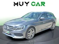 Usado Mercedes C220 170 CV (125 kW) 2017 Gris Familiar