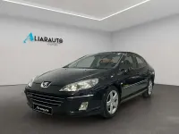 Usado Peugeot 407 136 CV (100 kW) 2006 Negro Berlina