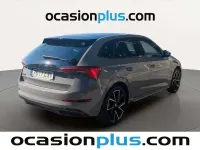Usado Skoda Scala Monte Carlo 150 CV (110 kW) 2022 Gris Utilitario