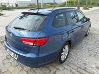 Usado Seat Leon CONNECT 110 CV (80 kW) 2015 Azul Familiar