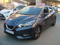 Usado Nissan Micra Acenta 90 CV (66 kW) 2018 Gris Utilitario