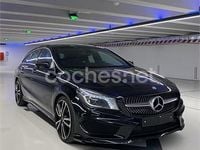 Usado Mercedes CLA200 Shooting Brake AMG line 136 CV (100 kW) 2016 Negro Familiar