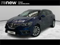 Usado Renault Mégane GrandTour LIMITED 140 CV (102 kW) 2019 Azul Familiar