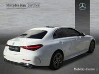 Usado Mercedes C300e AMG line 313 CV (230 kW) 2024 Blanco polar Berlina