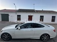 Usado Mercedes C220 170 CV (125 kW) 2013 Blanco Coupe