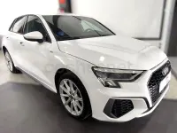 Usado Audi A3 S-Line 204 CV (150 kW) 2021 Blanco Berlina