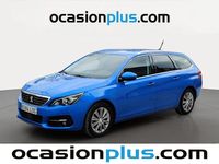 Usado Peugeot 308 SW Allure 131 CV (96 kW) 2021 Azul Familiar