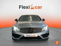 Usado Mercedes C220 AMG line 170 CV (125 kW) 2016 Gris Coupe