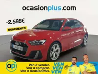 Usado Audi A1 Sportback S-Line 110 CV (80 kW) 2021 Rojo Utilitario