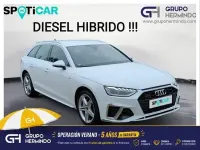 Usado Audi A4 S-Line 204 CV (150 kW) 2022 Blanco Familiar