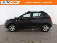 Usado Dacia Sandero Stepway 90 CV (66 kW) 2016 Negro Utilitario