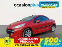 Usado Peugeot 207 120 CV (88 kW) 2008 Rojo Descapotable