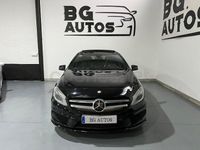 Usado Mercedes A200 AMG line 136 CV (100 kW) 2014 Negro Berlina