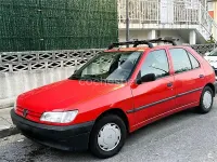 Usado Peugeot 306 71 CV (52 kW) 1995 Rojo Berlina