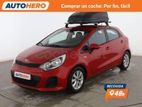 Usado Kia Rio 85 CV (62 kW) 2017 Rojo Berlina