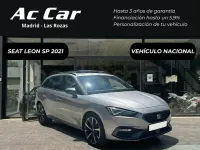 Usado Seat Leon FR 150 CV (110 kW) 2021 Gris / plata Familiar