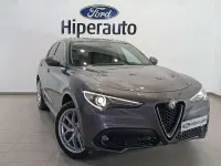 Usado Alfa Romeo Stelvio Executive 209 CV (153 kW) 2020 Gris SUV