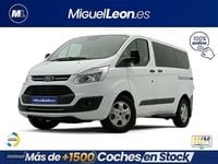 Usado Ford Transit 131 CV (96 kW) 2018 Blanco Monovolumen