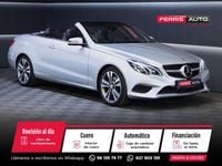 Usado Mercedes E250 211 CV (155 kW) 2016 Gris / plata Descapotable