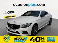 Usado Mercedes C220 194 CV (142 kW) 2019 Blanco Coupe