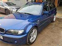 Usado BMW 320 136 CV (100 kW) 2002 Azul Familiar
